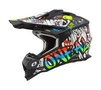 Oneal 2SRS RANCID MX-Helm matt schwarz-grau XS