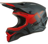 Oneal 3Series Vertical V.22 Casque de motocross, noir/rouge, Taille XXL (63/64)