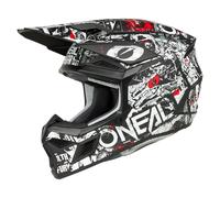 O'NEAL 3SRS Casque Attack Noir/Blanc XXL