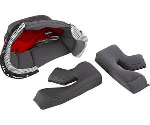 ONeal 3SRS, Doublure/plaque de joues enfants M Noir/Gris Noir/Gris