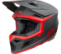 ONeal 3SRS E-Stroke S26, casque de motocross XL Mat Gris Foncé/Rouge Mat Gris Foncé/Rouge