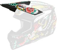 Oneal 3SRS Inked Casque Peak, multicolore pour homme