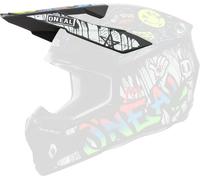 Oneal 3SRS Rancid Casque Enfant Peak, noir-blanc pour des gamins