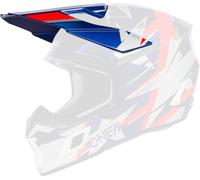 Oneal 3SRS Ride Casque Peak, bleu/blanc, Taille unique