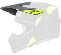 Oneal 3SRS Vision Casque Peak, noir/jaune néon, Taille unique