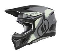 Oneal 3SRS VISION MX-Helm matt schwarz-grau S