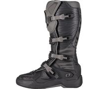 Oneal 3SRS Zebra Bottes de motocross, noir/gris, Taille 47