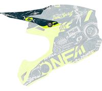Oneal 5Series Polyacrylite HR Pic casque, jaune-bleu pour homme