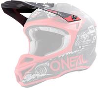 Oneal Visera 5 Series Polyacrylite Hr Visor Rouge,Noir