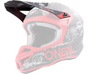 Oneal 5Series Polyacrylite HR Pic casque, noir/rouge, Taille unique