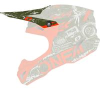 Oneal 5Series Polyacrylite HR Pic casque, Vert, Taille unique