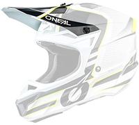 Oneal 5Series Polyacrylite Sleek Pic Casque (Grey/White,One Size)