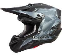 Oneal 5Series Polyacrylite Surge Casque de motocross, noir/gris, Taille L (59/60)