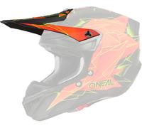 Oneal 5Series Polyacrylite Surge Casque Peak, noir/rouge, Taille unique