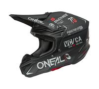 Oneal 5SRS BRAND MX-Helm schwarz-grau XXL