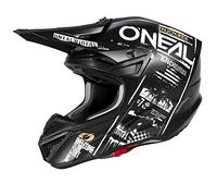 O'NEAL 5srs Casque D'attaque en Polyacrylique V.23 Accessoires Mixte, Noir/Blanc, XS
