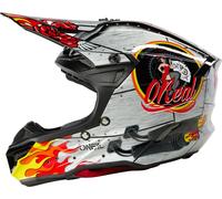 Oneal 5SRS Polyacrylite HR Casque de motocross, multicolore, taille L pour homme