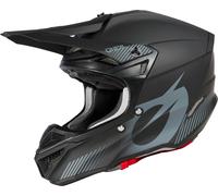 Oneal 5SRS Polyacrylite Solid V.25 Casque de motocross, noir/gris, Taille L (59/60)
