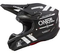 ONeal 5SRS Warhawk, casque de motocross S Mat Noir/Blanc Mat Noir/Blanc