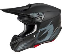 ONeal 5SRS Solid, casque de motocross XS Mat Noir/Gris Mat Noir/Gris