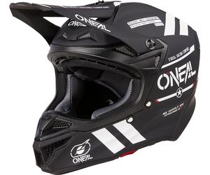 ONeal 5SRS Warhawk, casque de motocross S Mat Noir/Blanc Mat Noir/Blanc