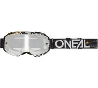 O'Neal Masque cross B-10 Attack Off-road Noir Silver/CAT1