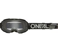 Oneal B-10 Solid Clear Lunettes de motocross, noir pour homme