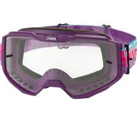 ONeal B-10 Striped S26, lunettes de protection Taille unique Fuchsia/Turquoise/Violet Net Fuchsia/Turquoise/Violet Net