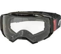 O'Neal Lunettes de protection B-22 Covert Taille unique Noir/Rouge foncé