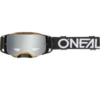 Oneal B-33 HEXA Radium Lunettes de motocross, Noir/Or