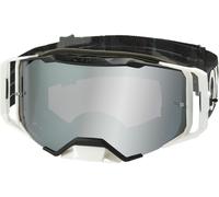 Oneal B-33 Ictus Lunettes de motocross, noir-blanc pour homme