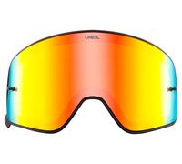 O'NEAL B-50 Écran de rechange reflet rouge unisex