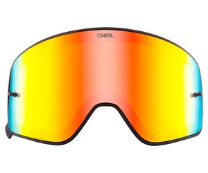 O'NEAL B-50 Écran de rechange reflet rouge unisex