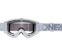 Oneal B-Zero Lunettes de Motocross, blanc pour homme