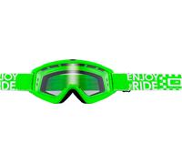 Oneal B-Zero Lunettes de Motocross, Vert, Taille unique