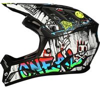 Oneal Backflip Rancid Casque de descente, Noir/Blanc, Taille XL (61/62)