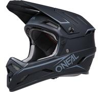 Oneal Backflip Solid Casque de descente, Noir mat, Taille M (57/58)