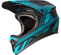ONeal Backflip Strike S23, casque de vélo S Mat Noir/Turquoise Mat Noir/Turquoise