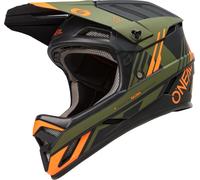 ONeal Backflip Strike S23, casque de vélo XS Mat Noir/Orange/Olive Mat Noir/Orange/Olive