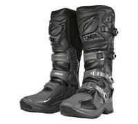 O'NEAL | Bottes de motocross | Enduro moto | protection thermique en microfibre de haute qualité | RMX PRO Boot V.24 | Adulte | Noir Gris | Taille 40