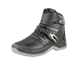 O'NEAL | bottes de motocross | Enduro Motocross | en microfibre de haute qualité, pointe et talon renforcés, semelle extérieure avec insert antidérapant | bottes RMX Shorty | adulte | noir | taille 46