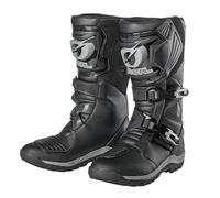 O'NEAL | Bottes de Motocross | Enduro Motocross | Talon Ergonomique, Semelle extérieure avec Insert antidérapant, Membrane imperméable et Respirante | Bottes Sierra Pro | Adulte | Noir | Taille 43