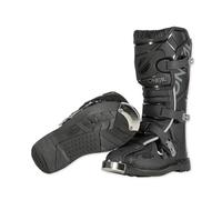 O'NEAL | Bottes de motocross | Enfants | MX Enduro | Protection de la semelle en métal, boucles de fermeture facilement réglables | TRIBUTE Youth Boot | Noir | Taille 31