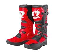 O'NEAL | bottes de motocross | motocross enduro | protection renforcée de la cheville et du pied, doublure perforée, microfibre de haute qualité | bottes RSX | adulte | rouge | taille 49