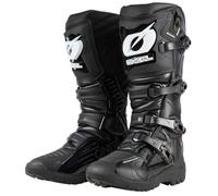 O'NEAL | bottes motocross | Enduro Motocross | protection renforcée des pieds et de la zone de changement de vitesse, protection thermique en microfibre | bottes RMX Enduro | adulte | noir| taille 40