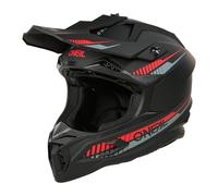 O'NEAL C-SRS Casque de Motocross, MX Enduro, Coque ABS Solide, Doublure intérieure rembourrée et Lavable, Ventilation optimale, Fermeture de sécurité Microlock pour Adulte (Rouge S)