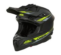 O'Neal C-SRS Casque de Motocross MX Enduro, Coque en ABS Solide, Doublure intérieure rembourrée et Lavable, Ventilation optimale, Fermeture de sécurité Microlock pour Adulte