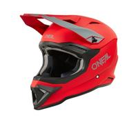 O'NEAL Casque de Motocross 1srs Solid, Rouge, S, 0634-1 Helm Mixte