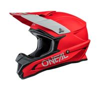 O'NEAL | Casque de Motocross | MX Enduro | Coque ABS, Norme de sécurité ECE 22.05, Ventilations pour Une Ventilation et Un Refroidissement Optimal | 1SRS Casque Solide | Adulte | Rouge | Taille XL