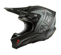 O'NEAL | Casque de motocross | MX Enduro | Coque légère en fibre de carbone, normes de sécurité ECE 22.05, sacoche pour casque incluse | 10SRS Carbon Helmet Prodigy V.22 | Adultes | Noir | Taille M